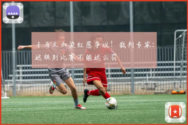卡马文加染红惹争议！裁判专家：这级别比赛不能这么罚